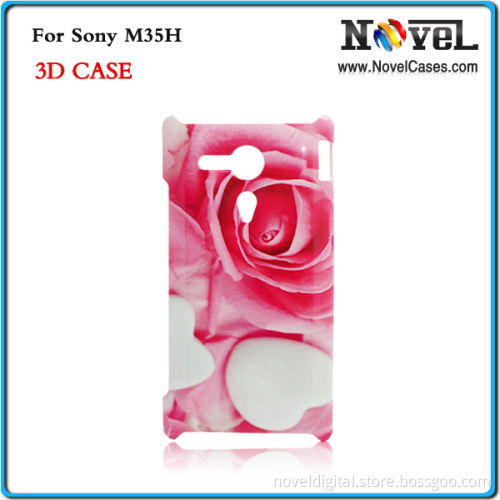 3D Sublimation Phone Case for Sony M35h